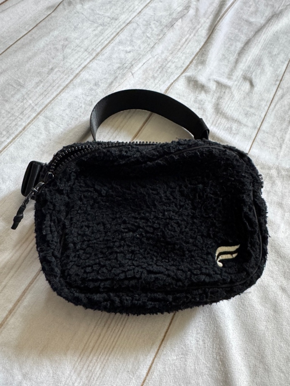Fabletics fuzzy purse